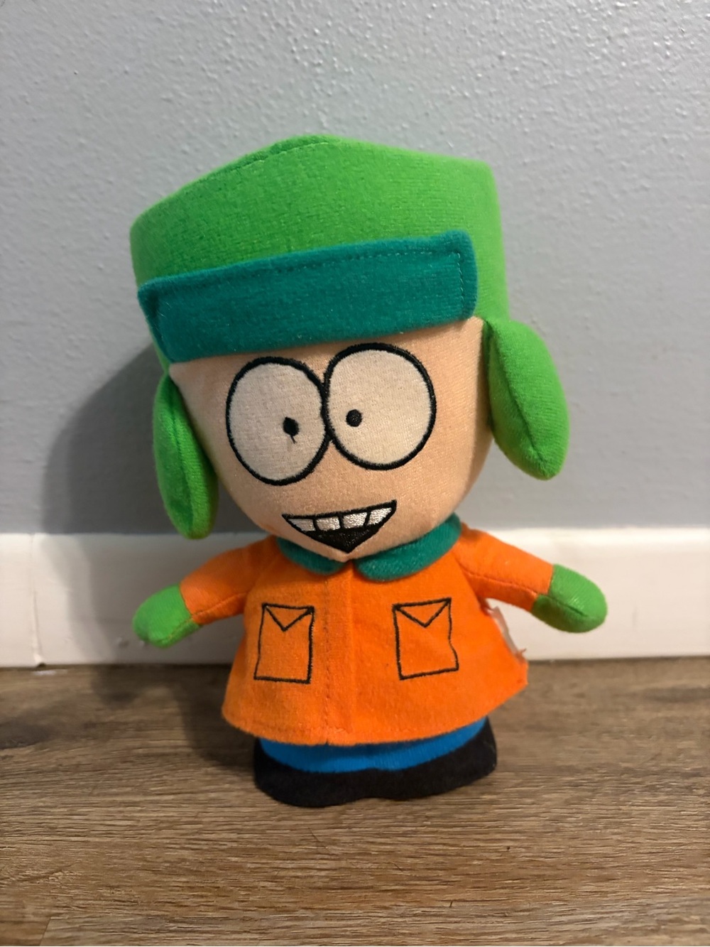 2008 South Park  Character 8inch plush  in Green and Orange - Soft Cuddly Figure